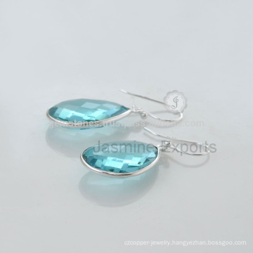 Wholesale Fashionable Aqua Quartz Gemstone Jewelry